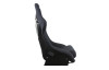 RRS Racing schwarzer Schalensitz + Befestigungen & Schiene RRS Racing schwarzer Schalensitz + Befestigungen & Schiene